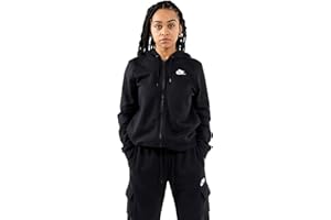Nike Women's NSW Fleece Hoodie Full Zip Varsity