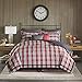Woolrich Williamsport Plaid Square Pillow Grey 18x18, WR30-465