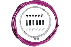 BlueSunshine Bike Bicycle Brake Cable and Housing Set - Basic Brake Cable Replacement Kit for Your Bike, Cable housing 5mm (P