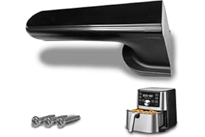 CyHiThai Air Fryer Handle Replacement Parts for Instants Vortex Plus 6QT/5.7QT Air Fryers, Air Fryer Handle for Instants 6QT Air Fryer, Ergonomic Design, Dishwasher Safe