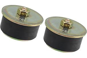 Hihaha Automotive Freeze Plug Rubber Expansion Plug/Rear for Car/Durable Fit Hole Size 1-3/4" to 1-7/8" 44mm-47mm / 2pcs