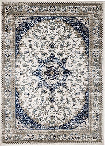 MADISON COLLECTION 401 Vintage Distressed Style Area Clearance Soft Pile Durable Size Option , 1'10'' x 2'.11'' Scatter rug Door Mat