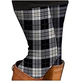 Sipaya Women's Brushed Christmas Ankle Length Seasonal Printed Leggings S-3XL