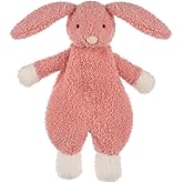 Apricot Lamb Bunny Snuggler Blanket Soft Loveys for Babies, Security Blanket for Baby Boy and Girl, for Infant and Toddlers