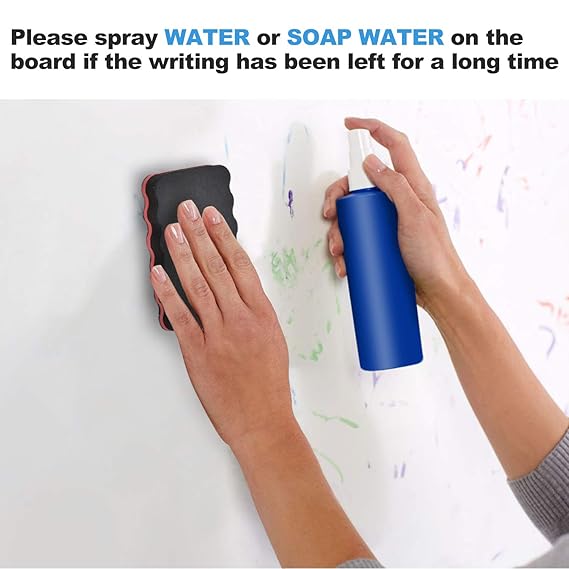 Office Products Cube Erasers Dry Erase Erasers Browill Washable Smudge