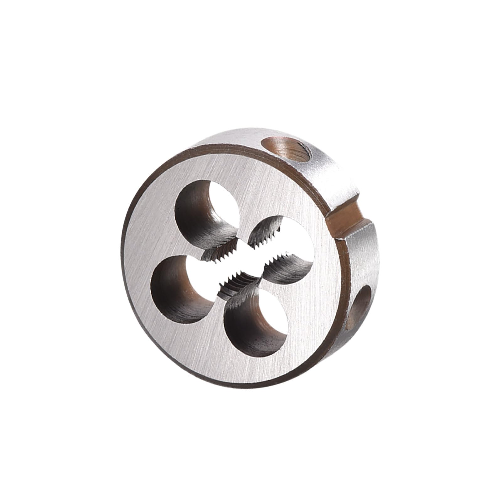 CoCud Metric Adjustable Round Die, M5 x 0.8, Alloy Steel Thread Left Hand Threading Die - (Applications: for Processing External Threads for Metal Plastic)