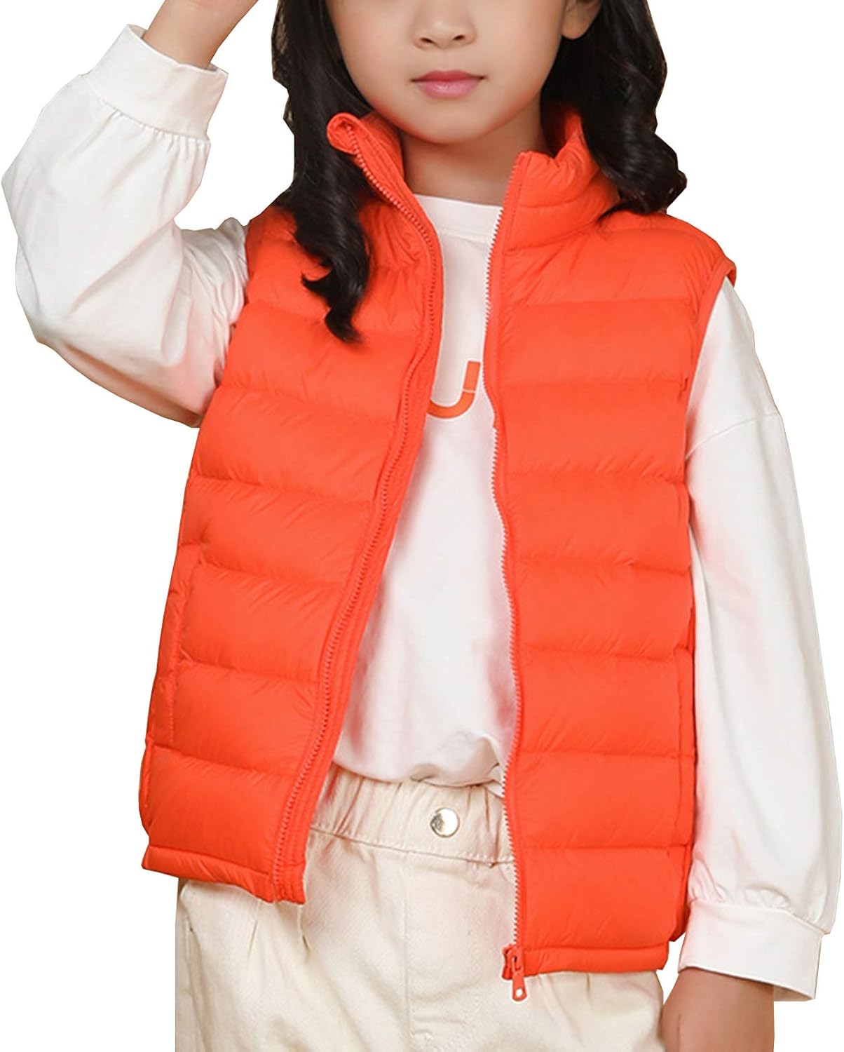 Giubbotto Piumino Invernale Bambini | Impermeabile Leggero Con Cappuccio | Caldo E Morbido - Foto 3