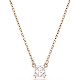 Swarovski Stilla Pendant Rose Gold Shiny White