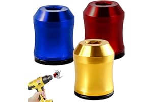 3Pcs Screwdriver Head Magnetic Ring, Screw Ring Set Removable Household Tool for Drills| Universal Bit Holder for Hex Screwdr