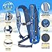 Hydration Backpack Pack With 2L Water Bladder For Men,Women,Kids,Perfect For Outdoor Daypack,Sport,Running,Hiking,Cycling,Skiing,Biking,Camping Lightweight bag Waist Straps,Waterproof BPA FREE,Blue