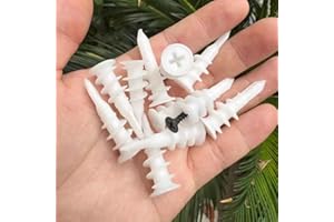 Ultimate Drilling Drywall Anchors Set, 100Pcs Self-Drilling Hollow Wall Plastic Anchors & Screws, Reusable Storage Case for E