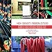 100ft Garden hose,Expandable Hose,Heavy Duty Flexible Hose Pipe with 8-Way Spry Nozzle,3/4