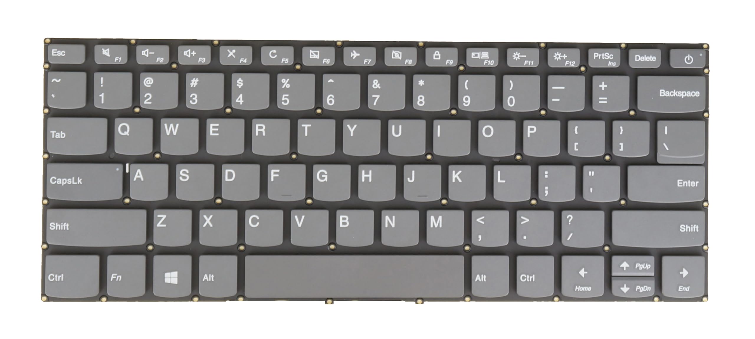 AZUBAYCOM US English Laptop Keyboard for Lenovo IdeaPad Slim