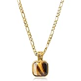 COAI Figaro Chain Necklace for Men Crystal Necklace for Women Men