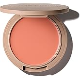 No Makeup Makeup Blush & Lip Color, Second-Skin Cream-Balm Formula Delivers a Long-Lasting Sheer Wash of Color, Buildable Coverage, Semi-Matte Finish, Made with Skin-Loving Ingredients, Peach