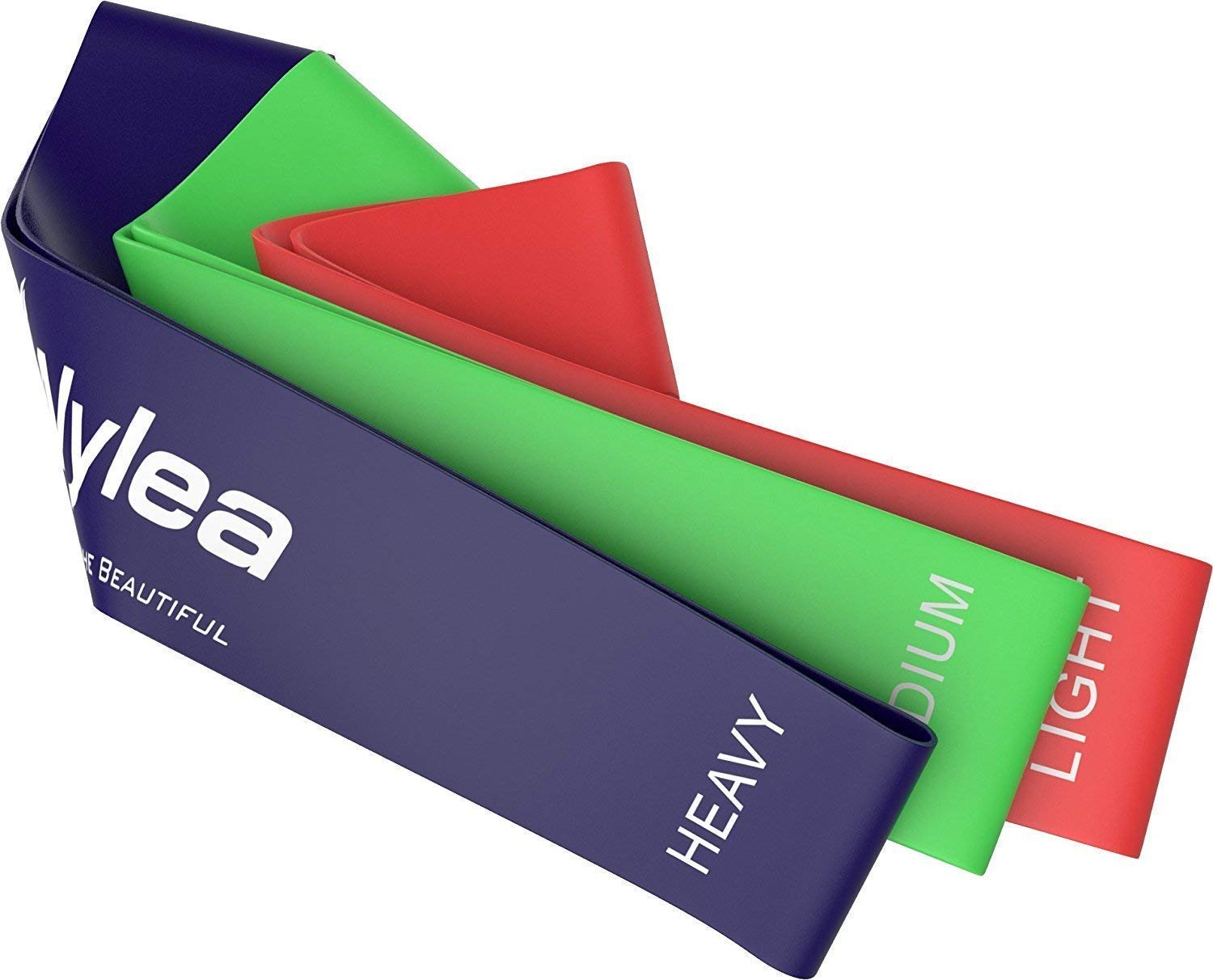 3 Pack Resistance Exercise Workout Bands [FREE TRAVEL BAG] 12\