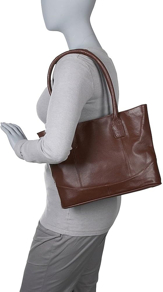 amerileather casual leather tote