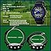 Takyae Children Kid Watches LED Digital Quartz Watch Boy And Girl Student Multifunctional Waterproof Wristwatches S - Blue
