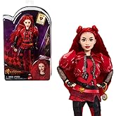 Mattel Disney Descendants: The Rise of Red Fashion Doll & Accessory, Red, Daughter of Queen of Hearts with Movie-Inspired Clo