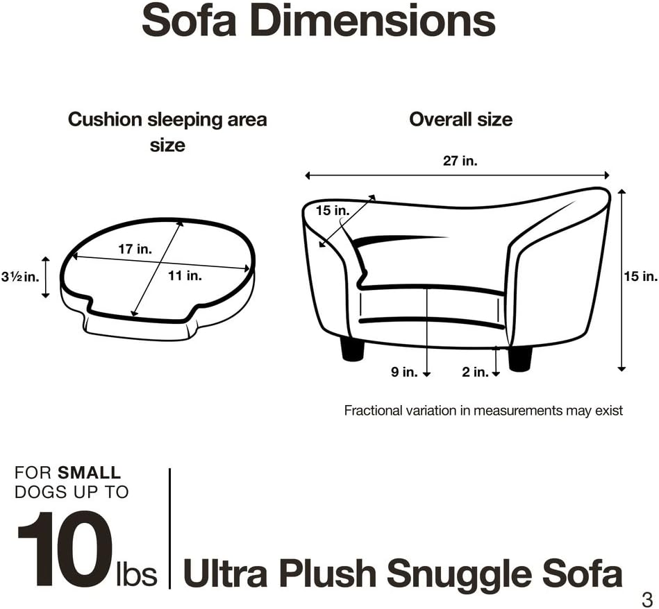 Enchanted Home Pet Ultra Plush Snuggle Bed, 26.5 by 16 by 16-Inch, Black Basket : Pet Beds : Pet Supplies