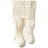 Jefferies Socks Baby-girls Infant Seamless Organic Cotton Tights
