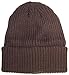 Best Winter Hats Adult Solid Color Thick W/Fleece Lined Cuffed Beanie (One Size) - Brown