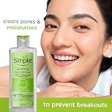 Simple Kind to Skin Soothing Facial Toner 200ml for Sensitive Skin Gentle view 3