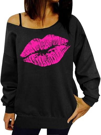 off the shoulder crewneck sweatshirt