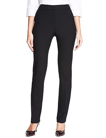 slim leg trousers ladies