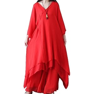 Women's Yoga Linen Loose Casual Chinese Zen Exercise Tai Chi Kung Fu Exercise Two-piece Set