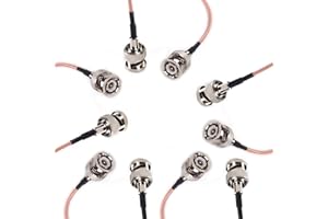 KUIOPYY 5X Custom Length Cables- LanParte HD-SDI HD SDI Video Cable Male HD SDI Extension Cable 60cm for BMPC Hyperdeck