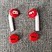 {Fit in The case} Airpods Earpods Covers Anti-Slip Silicone Soft Sport Covers Accessories Apple AirPods Earbud airpods eartips 2 Pairs (Spicy Red)thumb 2