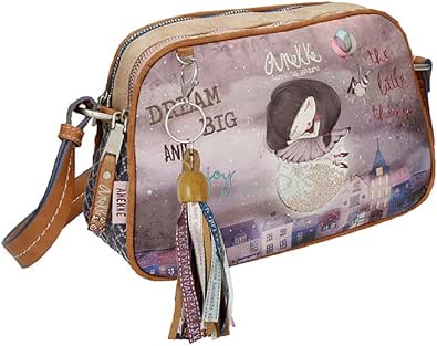 Bolso de mano ANEKKE genuino, CrossBody, bandolera ajustable, correa de  hombro : Ropa, Zapatos y Joyería - Amazon.com