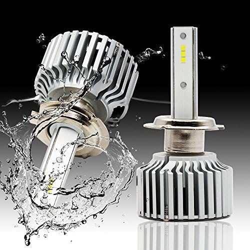 Selo H7 LED Headlight Bulbs Extremely Bright 6 X CSP LED Headlights Chips, Adjustable High/Low Beam /Fog Lights Bulbs Conversion Kit T5 Series 84W 16000LM 6000K Cool White, Pair - 2 Year Warranty