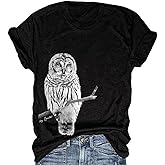 Beopjesk Womens Summer Giraffe Printed T-Shirt Funny Cute Animal Graphic Tees Tops