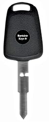 Bartolete Keys Transponder Key Blank Fits Chevrolet
