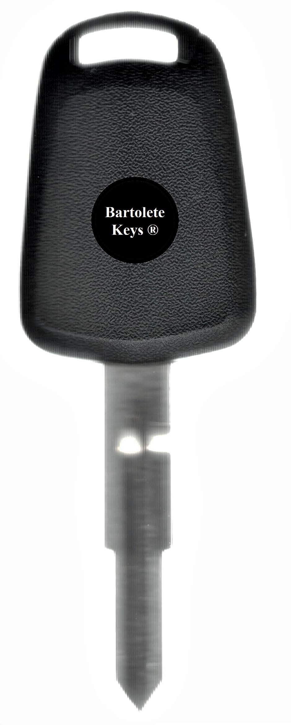 Bartolete Keys Transponder Key Blank Fits Chevrolet