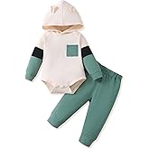 NZRVAWS Newborn Baby Boy Clothes Outfits Infant Stripe Animal Romper Cute Denim Jeans Jumpsuit Overalls 0-18 Months