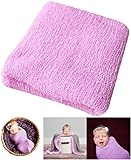 Newborn Photography Props Newborn Baby Stretch Long Ripple Wrap Yarn Cloth Blanket by Bassion
