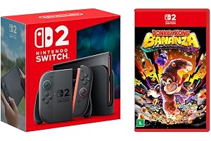 Console Nintendo Switch 2 + Jogo Donkey Kong Bananza