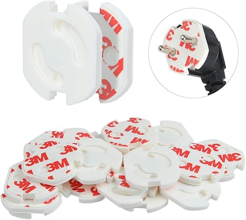 pcs Cache Prise Bebe Francais Couvercle De La Prise Courant Revolutionnaire Protections Electrique Easycover Mecanisme Tournant Adhesif 3m Sans Cles Pour La Securite Enfant Domestique Securite Securite Domestique