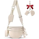 Cross Body Bag for Women Bum Bag Checkered Belt Bags Fanny Packs for Girls Travel Purse Fashion Waist Packs Crossbody Nylon Purse Trendy Shoulder Bags for Womens