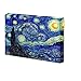 Starry Night By Vincent Van Gogh Stretched Canvas Print Gallery Wrapped 16x20 Inch