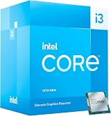 Intel i3-13100F Desktop Processor 4 Cores 4.5 GHz Cache 12MB LGA1700 CPU view 3