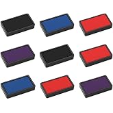 Replacement Ink Pads Compatible with Trodat 4910, 4911, 4912, 4913, 4914, 4915 - Replacement Stamp Ink Pads - Pack of 3 - Choose Any Color