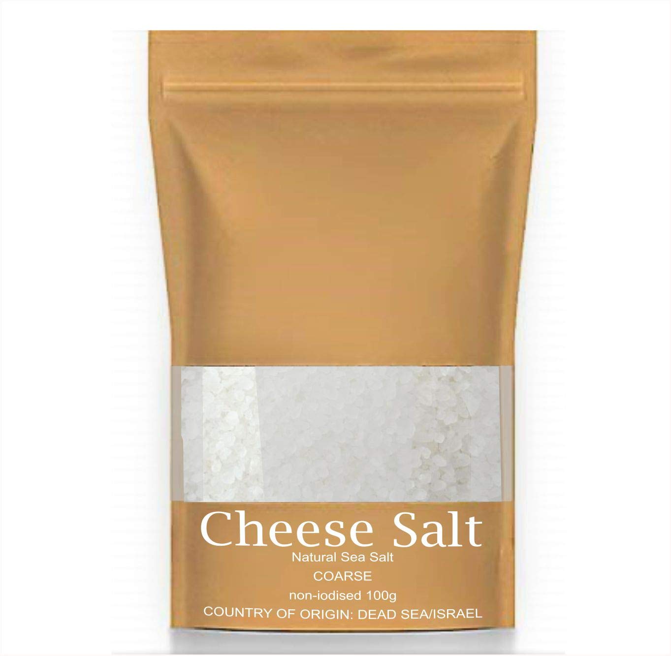 Cheese Making Salt 100g Sea Salt Free From Additives From Dead Sea Non Iodized Buy Online In Bulgaria At Bulgaria Desertcart Com Productid 49696158