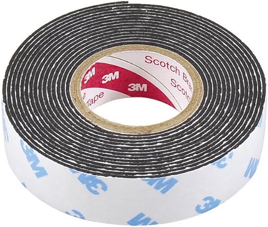 Amazon エーモン 強力両面テープ ベータテープ 車内 車外兼用 黒 幅15mm 長さ2m 厚さ1mm 3925 車 バイク 車 バイク