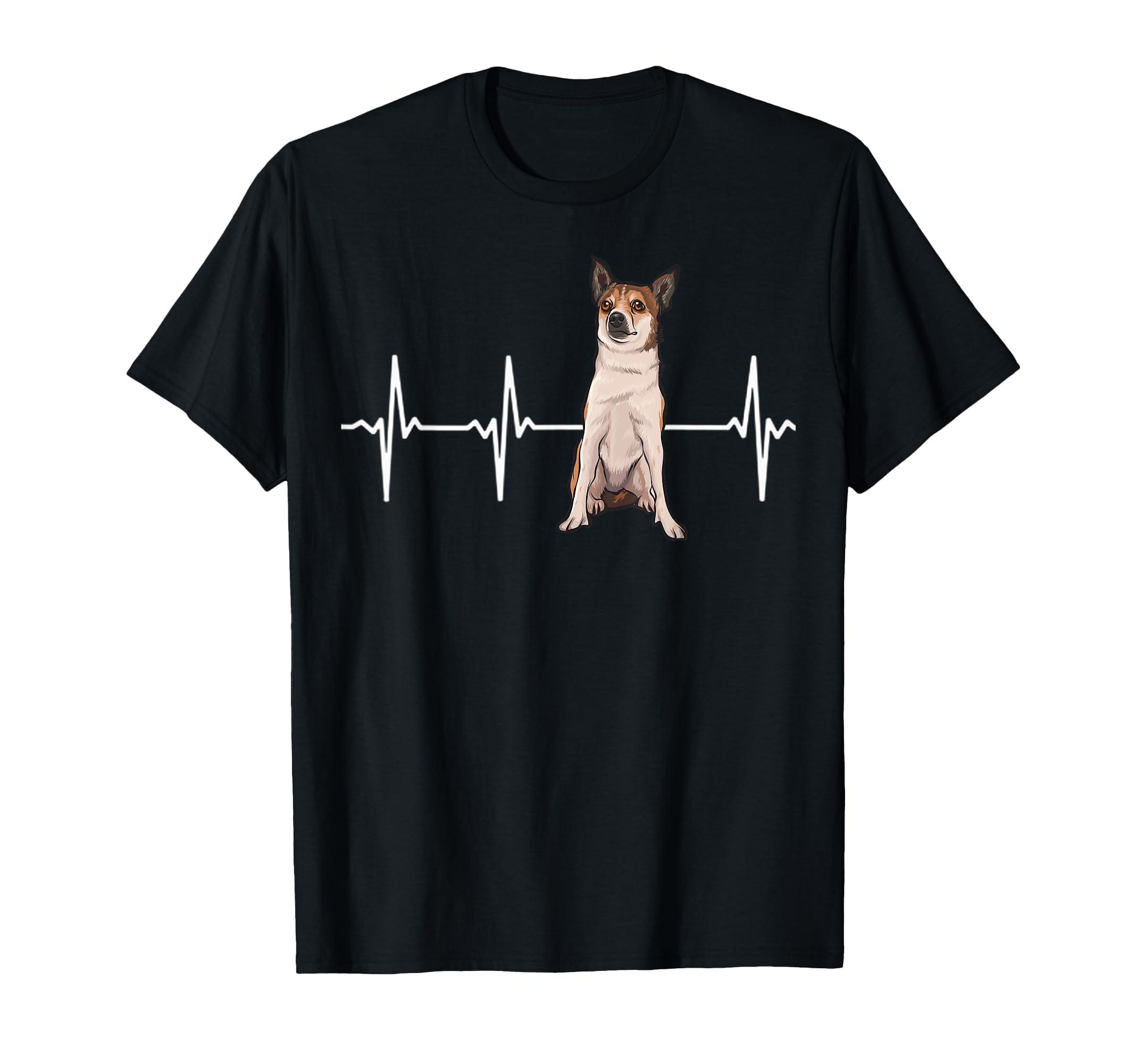 Norwegian Lundehund Heartbeat Dog Lover T-Shirt