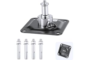 NEEWER Ceiling Mount, Wall Ceiling Mount Adapter with 5/8” Stud 1/4” Screw for Ring Light, Monolight, Video Light, Projector,