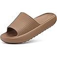 Comwarm Cloud Slide Sandals for Women Men Ultra Comfort Recovery Pillow Slippers Soft Summer Beach Shoes with Low Arch Support